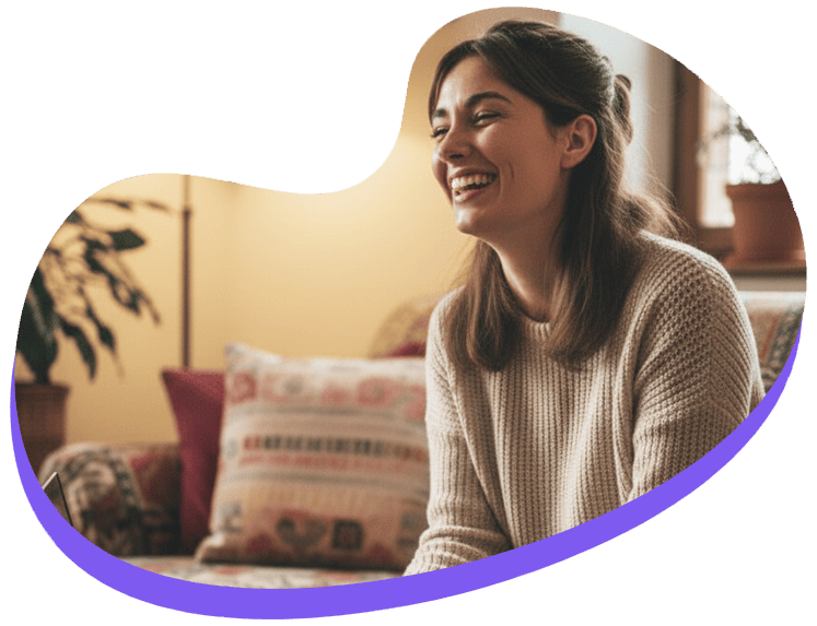 Mujer feliz - Conecter